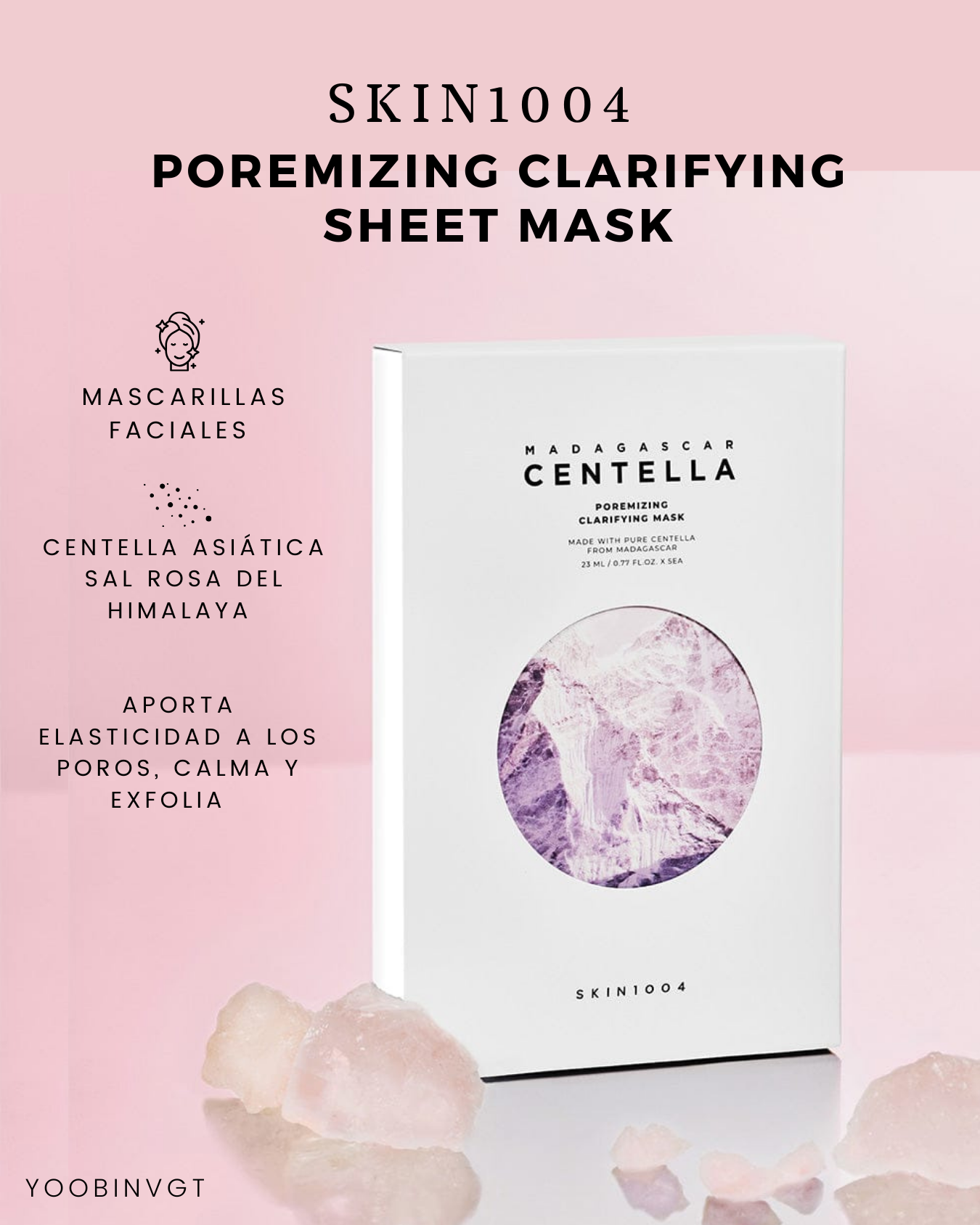 SKIN1004 POREMIZING CLARIFYING SET DE 5 MASCARILLAS