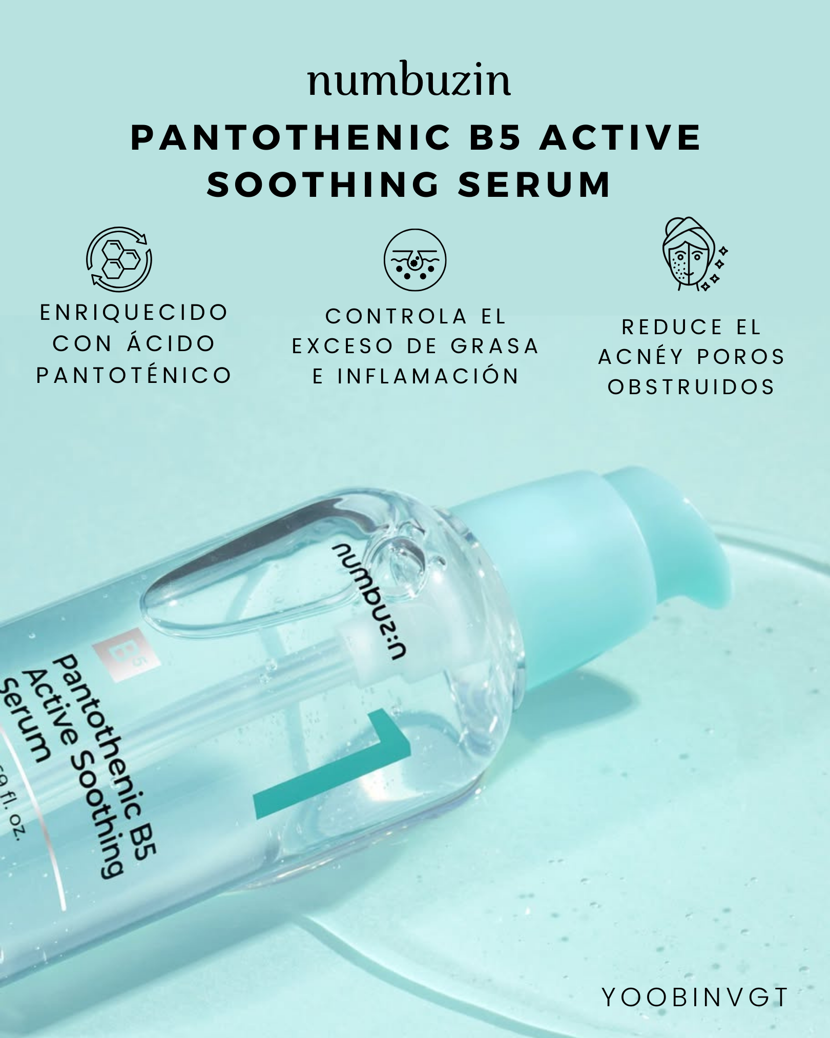 NUMBUZIN PANTOTHENIC B5 ACTIVE SOOTHING SERUM
