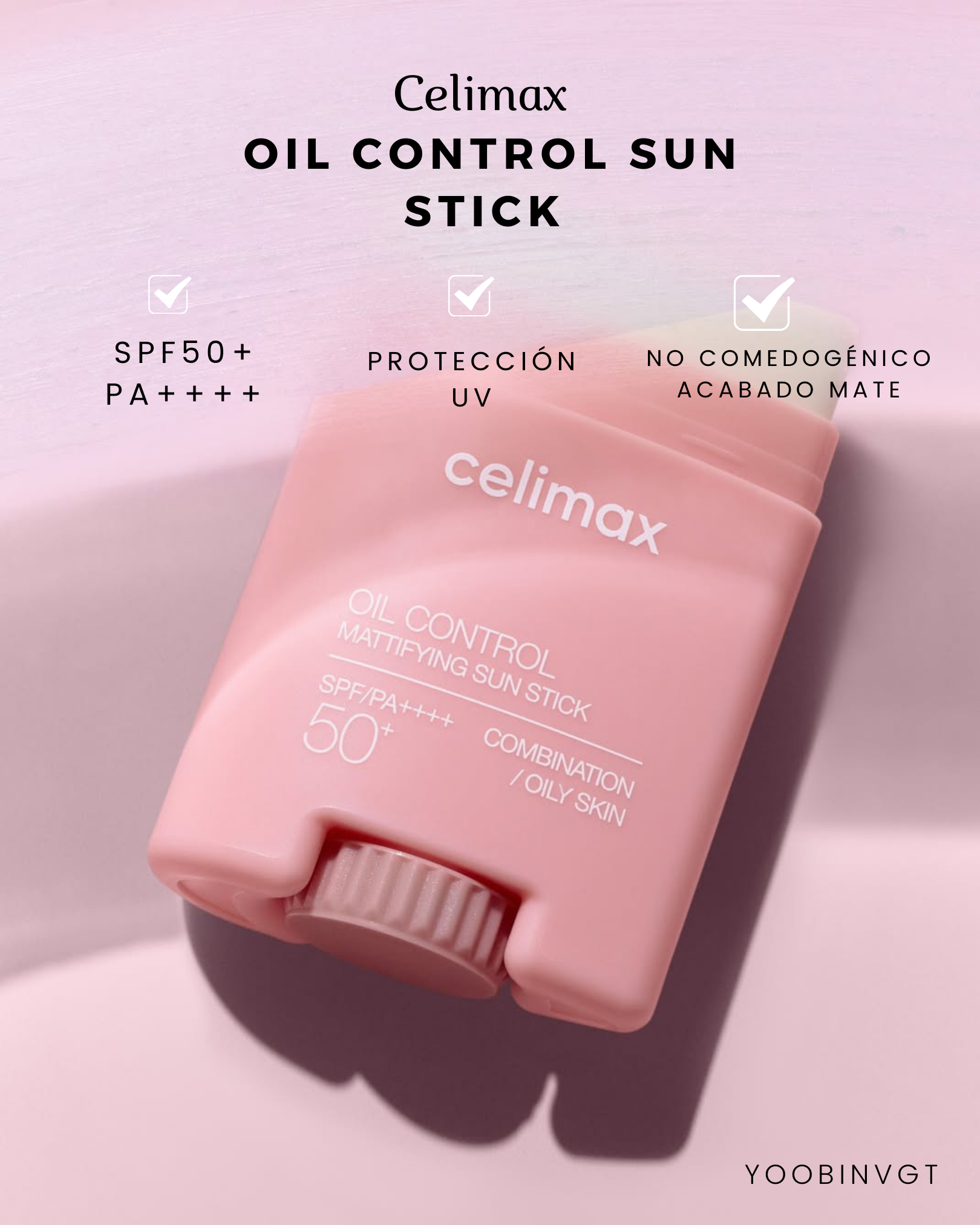 CELIMAX OIL CONTROL MATTIFYING SUN STICK