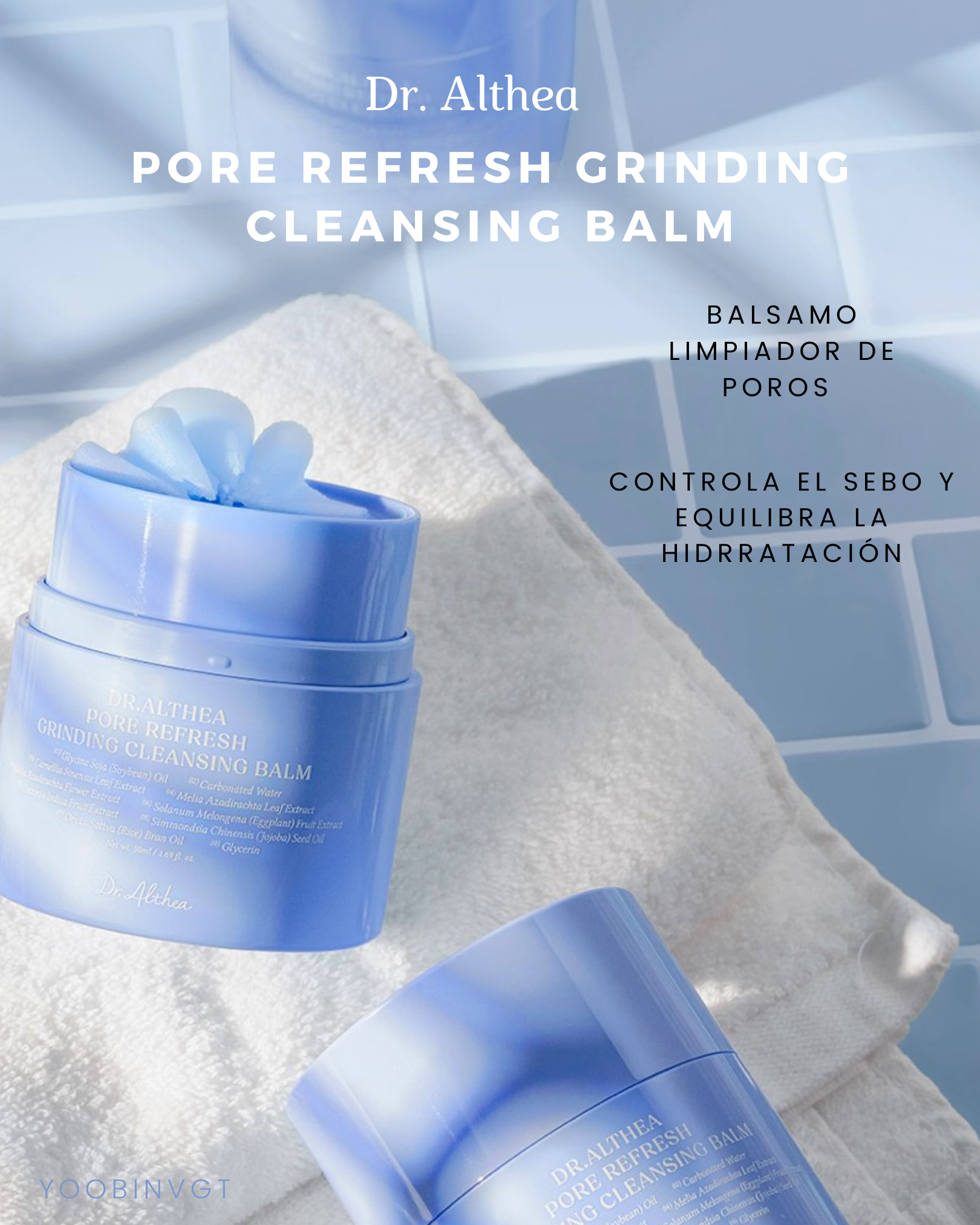 DR. ALTHEA PORE REFRESH GRINDING CLEANSING BALM