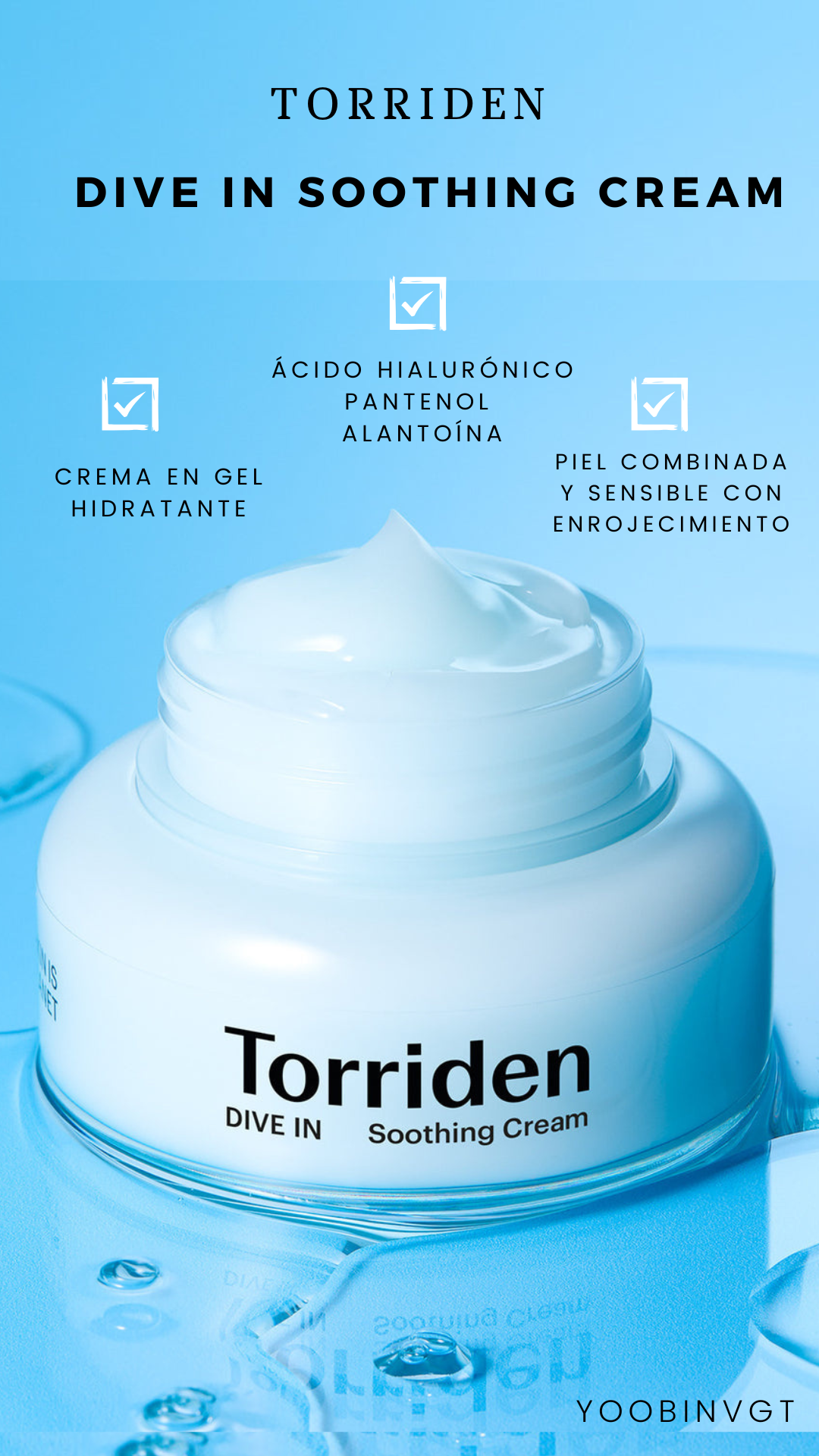 TORRIDEN DIVE IN SOOTHING CREAM