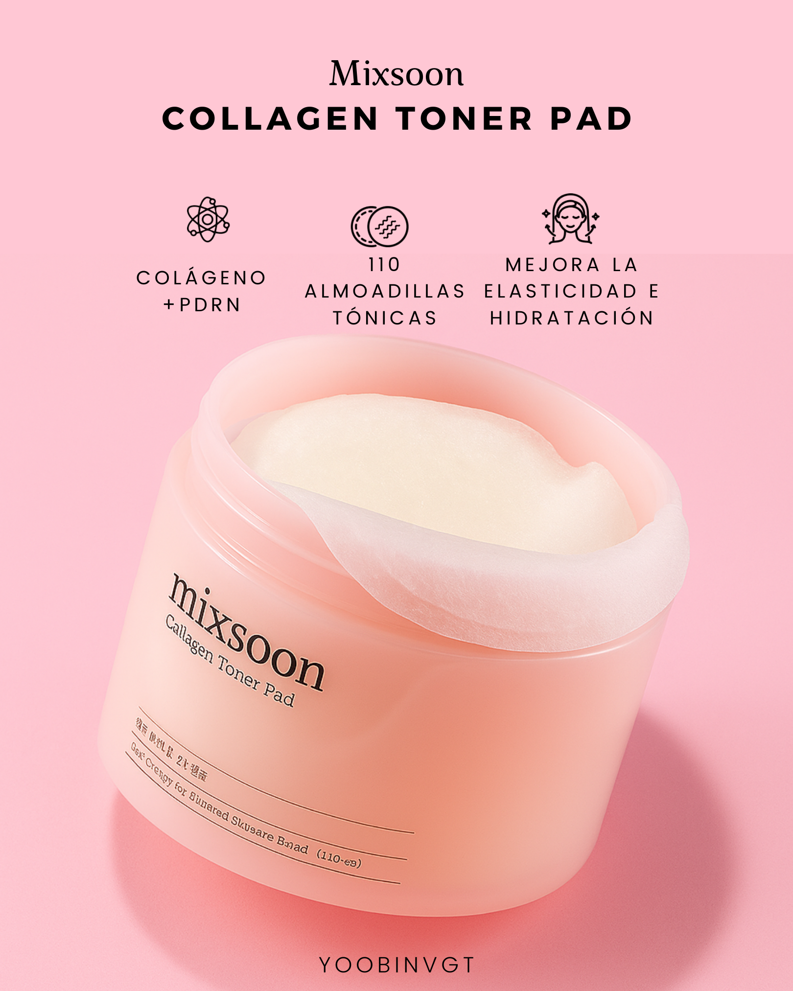 MIXSOON COLLAGEN TONER PAD