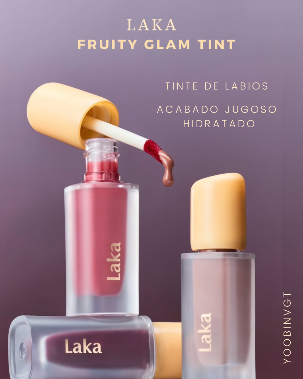LAKA TINTE LABIAL FUITY GLAM
