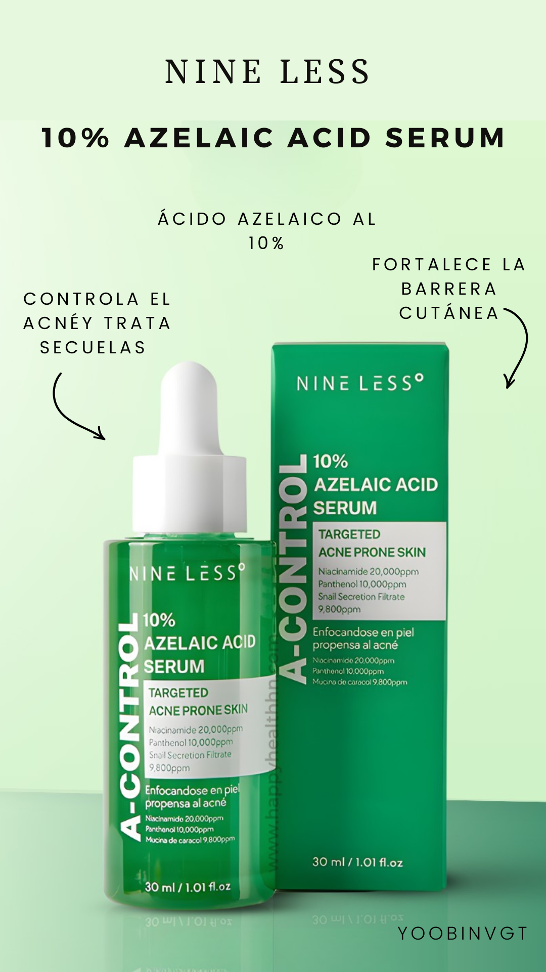 NINELESS A-Control 10% Azelaic Acid Serum